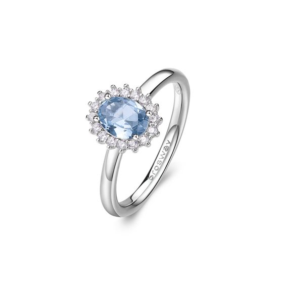 Anneau Brosway Femme FANCY - CLOUD LIGHT BLUE in Argent FCL74D-16 - FCL74D-16